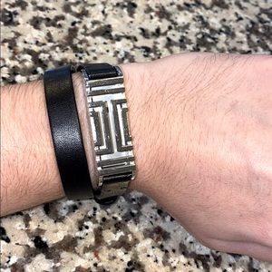 Tory Burch Leather Wrap Bracelet for Fitbit Flex